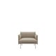 Fauteuil OUTLINE de Muuto, Ecriture 240