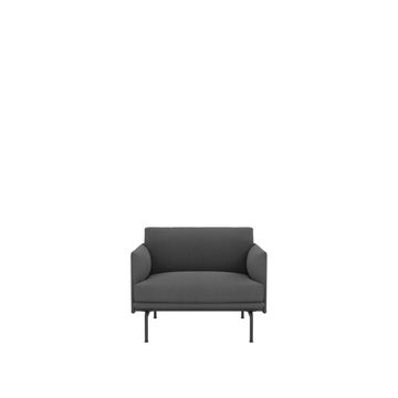 Fauteuil OUTLINE de Muuto, Remix 163