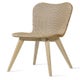 Chaise LILY en chêne, White wash