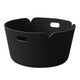 Panier RESTORE ROND, Noir