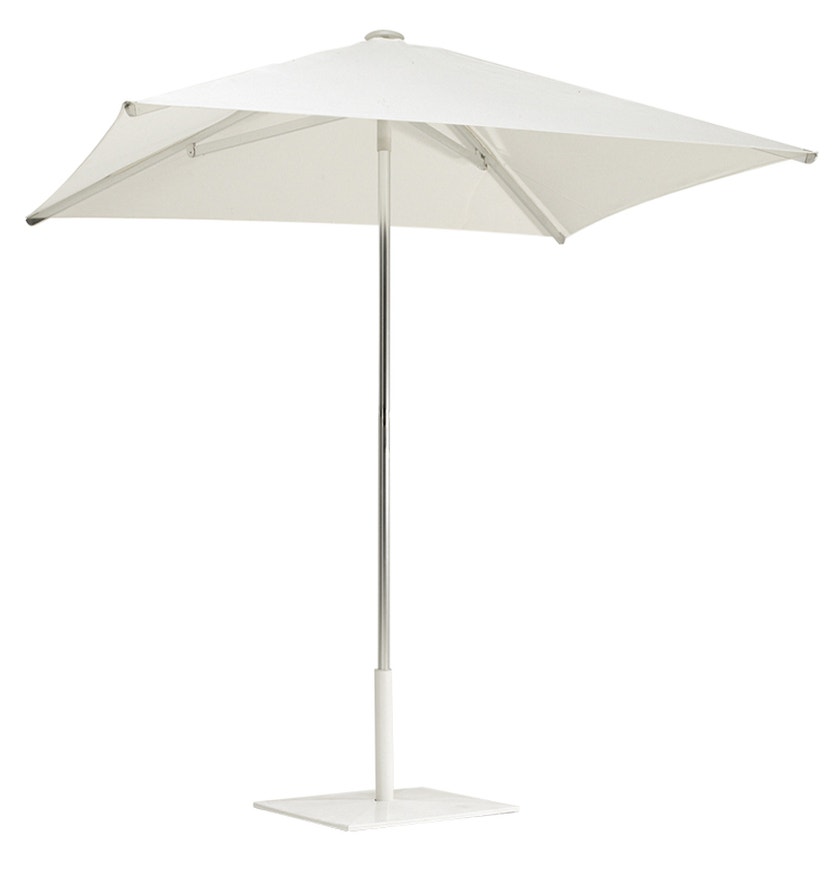 Parasol carré SHADE de Emu, 200 x 200 cm, Aluminium - Blanc