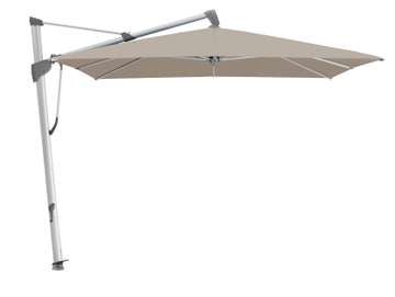 Parasol décentré SOMBRANO® S+ de Glatz, 300 x 300, Structure anodisé naturelle, Toile 605 Clay Parasol décentré SOMBRANO® S+ de Glatz, 300 x 300, Structure anodisé naturelle, Toile 605 Clay