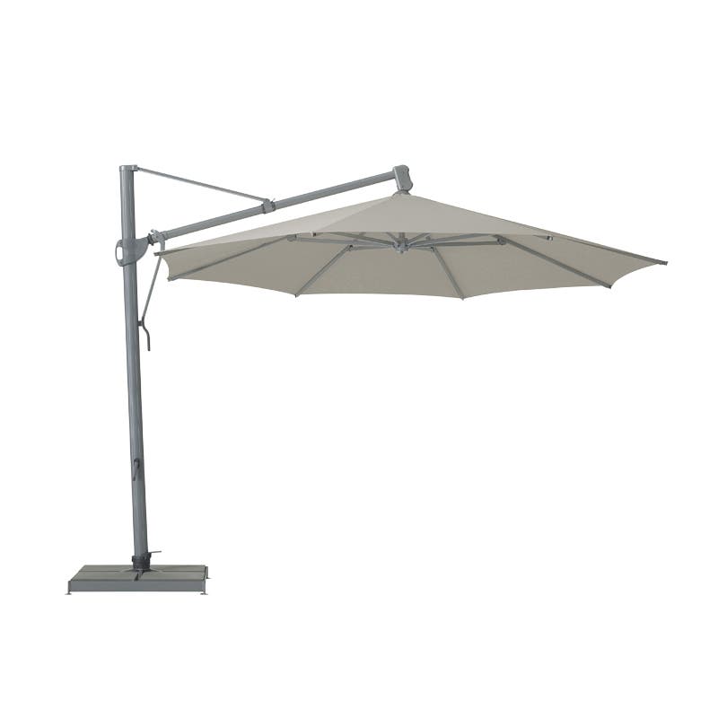 Parasol décentré SOMBRANO® S+ EASY de Glatz, 350 x 350, 151 Ash Parasol décentré SOMBRANO® S+ EASY de Glatz, 350 x 350, 151 Ash