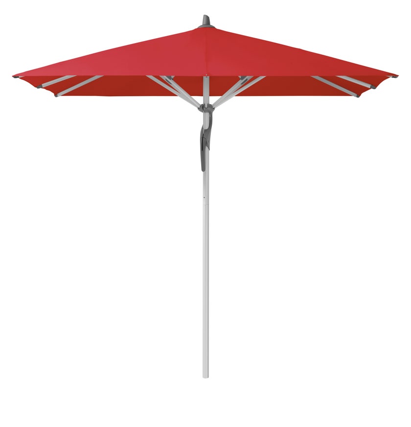 Parasol Fortero de Glatz, 300x300, toile cat.5 coloris Campari 801