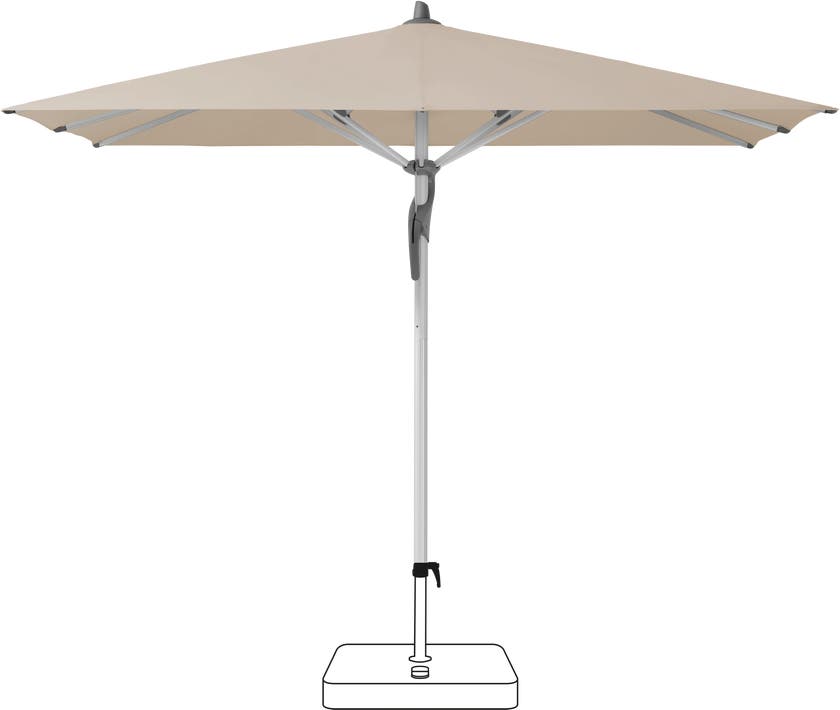 Parasol FORTERO® de Glatz, 350 x 250, 803 Linen Parasol FORTERO® de Glatz, 350 x 250, 803 Linen