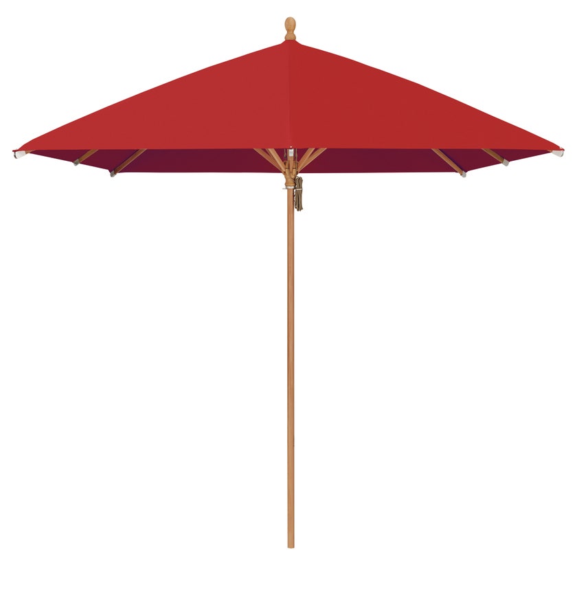 Parasol PIAZZINO de Glatz 300 x 300, 403 Carmine