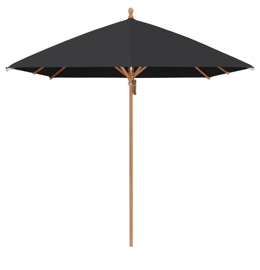 Parasol PIAZZINO de Glatz, 300 x 300, 408 Black