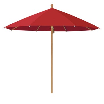 Parasol PIAZZINO de Glatz, D. 350, 403 Carmine