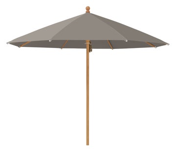 Parasol PIAZZINO de Glatz, D.300, 461 Taupe Parasol PIAZZINO de Glatz, D.300, 461 Taupe