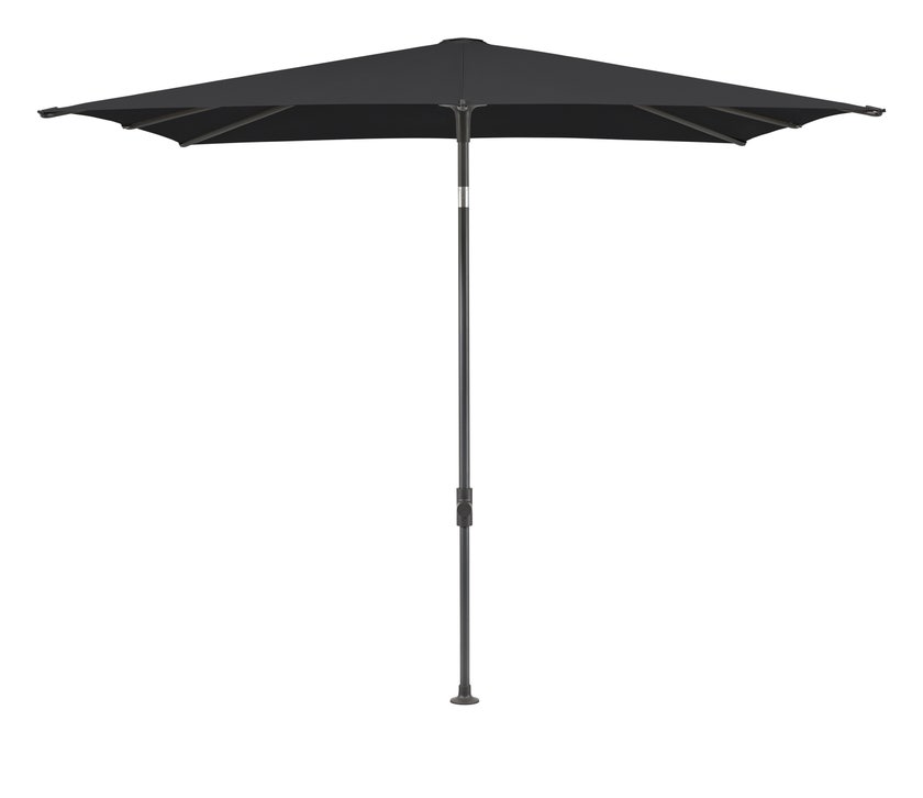 Parasol SMART de Glatz, 200 x 200, Structure anthracite, Toile 408 Black Parasol SMART de Glatz, 200 x 200, Structure anthracite, Toile 408 Black