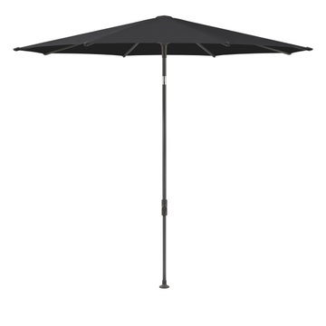Parasol SMART de Glatz, Ø.250 cm, Structure anthracite, Toile 408 Black