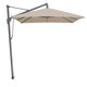 Parasol Sombrano S+ de Glatz, 400x300, armature anthracite, toile cat.5 coloris Linen 803