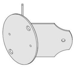 Patère d'angle KERLOUAN de Roger Pradier®, Rouille Patère d'angle KERLOUAN de Roger Pradier®, Rouille