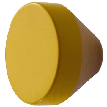 Patère CLOU de ENOstudio, Medium, Jaune moutarde