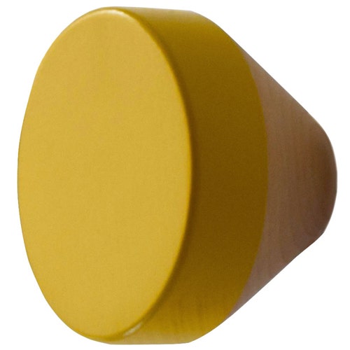 Patère CLOU de ENOstudio, Medium, Jaune moutarde Patère CLOU de ENOstudio, Medium, Jaune moutarde