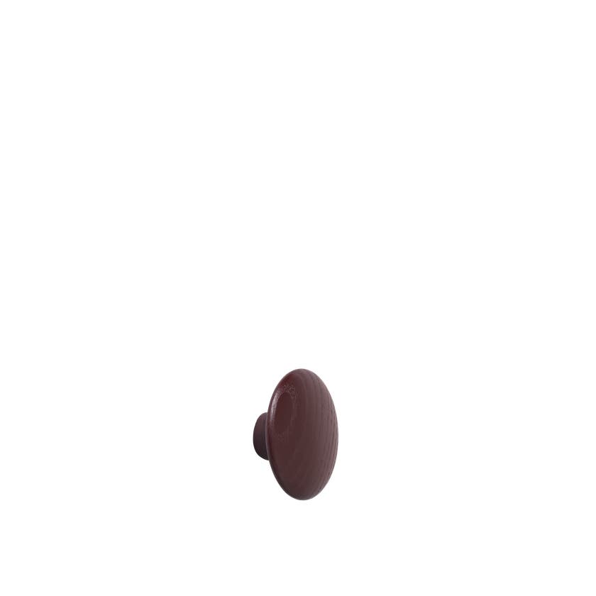 Patères THE DOTS de Muuto, XS, Bordeaux Patères THE DOTS de Muuto, XS, Bordeaux