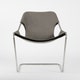 Fauteuil PAULISTANO de Objekto, Gris olive