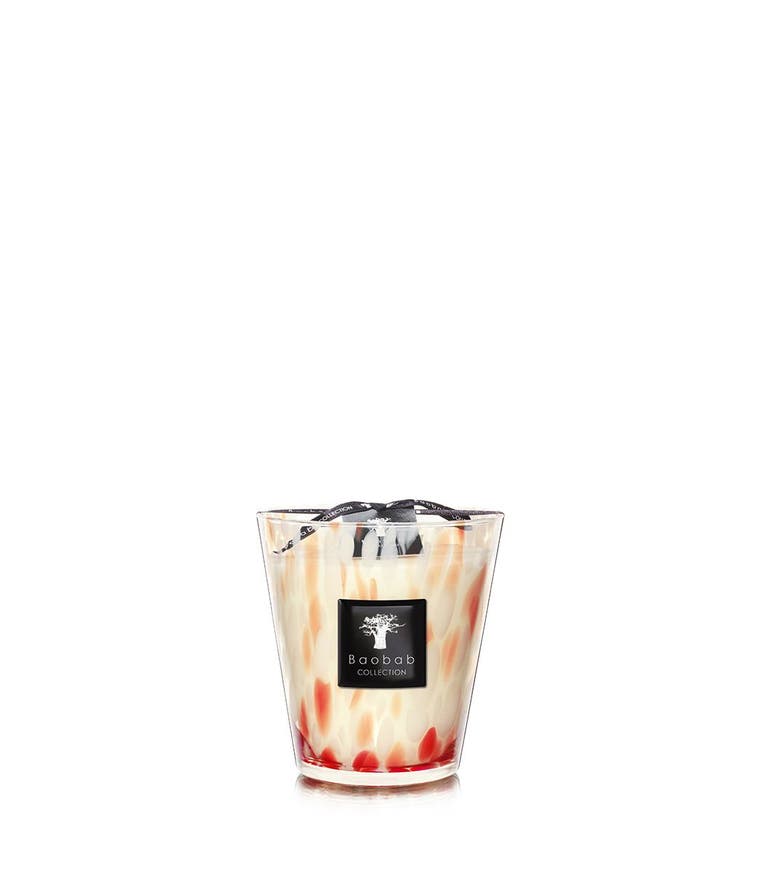 Bougie MAX 16 Corail PEARLS de Baobab Collection Bougie MAX 16 Corail PEARLS de Baobab Collection