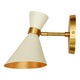 Applique PEGGY SMALL fixe de Gong, Blanc