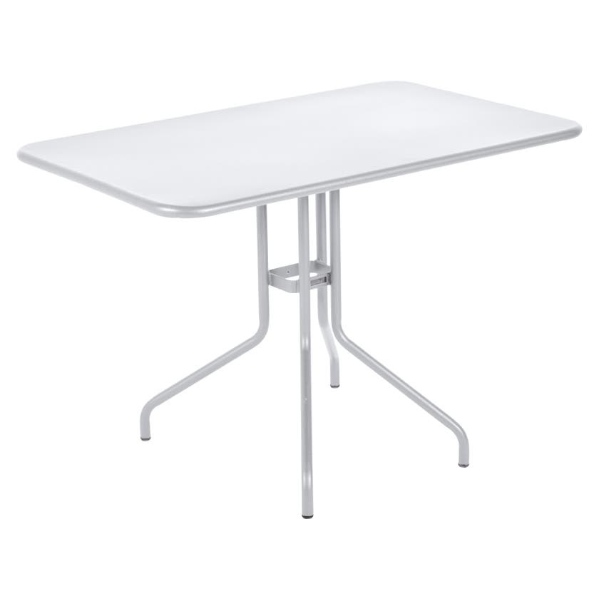 Table rabattable PÉTALE de Fermob 110 cm blanc coton Table rabattable PÉTALE de Fermob 110 cm blanc coton
