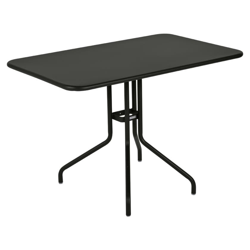 Table rabattable PÉTALE de Fermob 110 cm noir réglisse Table rabattable PÉTALE de Fermob 110 cm noir réglisse