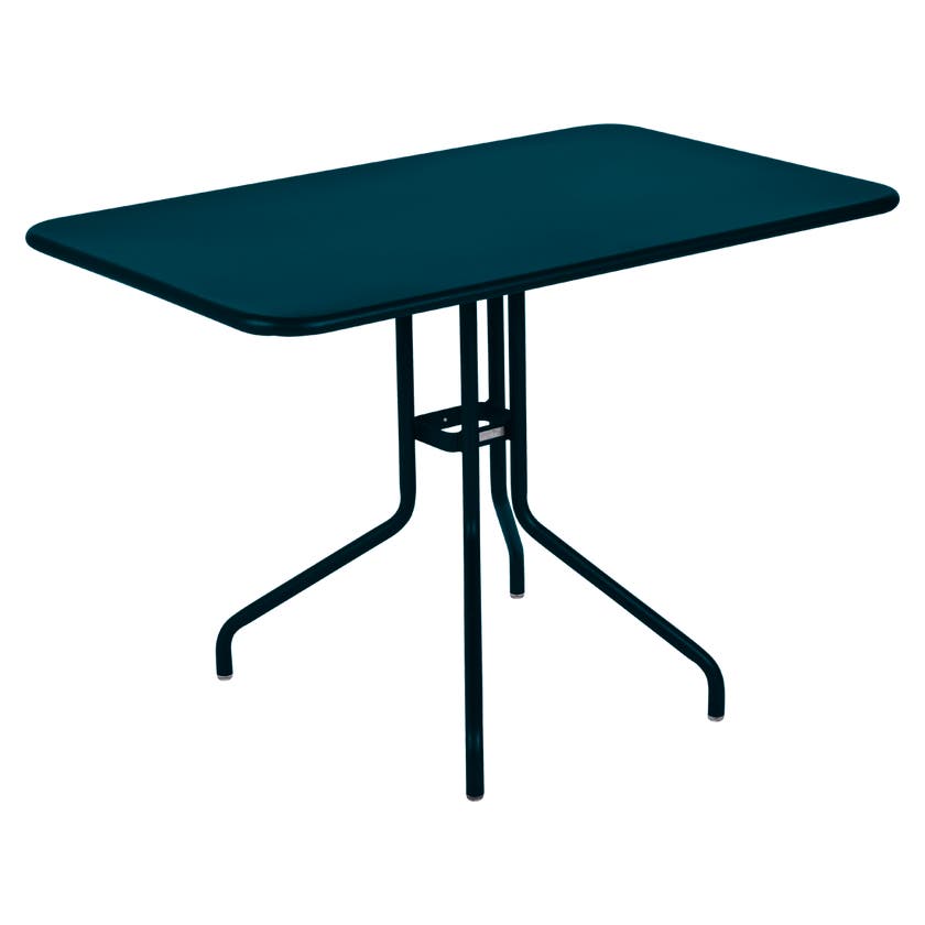 Table rabattable PÉTALE de Fermob 110 cm, bleu acapulco Table rabattable PÉTALE de Fermob 110 cm, bleu acapulco