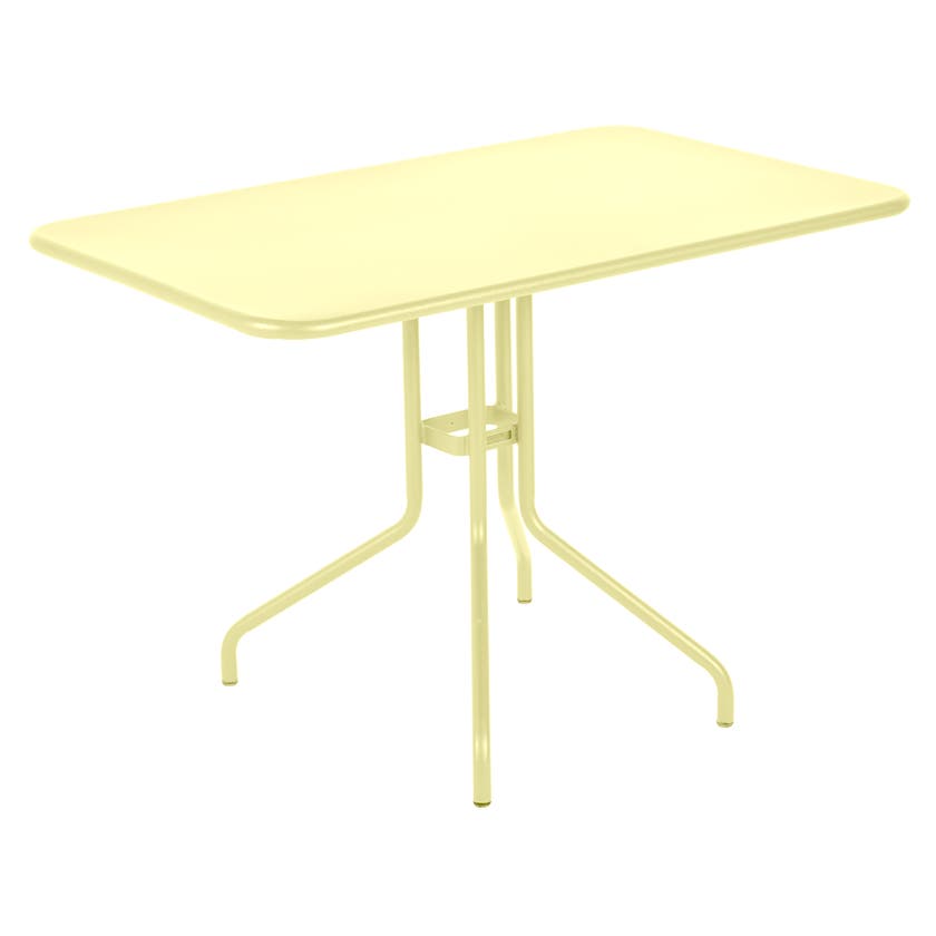 Table rabattable PÉTALE de Fermob 110 cm, Citron givré Table rabattable PÉTALE de Fermob 110 cm, Citron givré