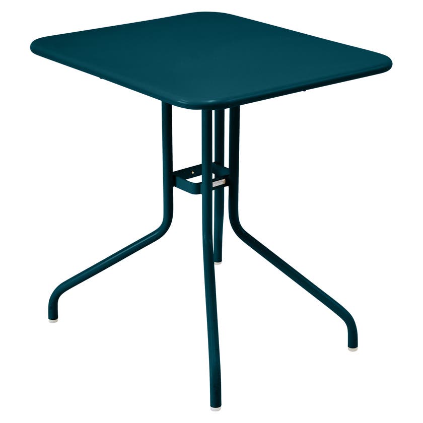 Table rabattable PÉTALE de Fermob 60 cm, bleu acapulco Table rabattable PÉTALE de Fermob 60 cm, bleu acapulco