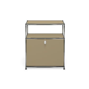 Petit meuble de rangement USM Haller O1, Beige USM