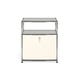 Petit meuble de rangement USM Haller O1, Blanc pur