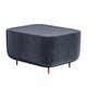 Petit pouf HOFF de Petite Friture, Gris bleu