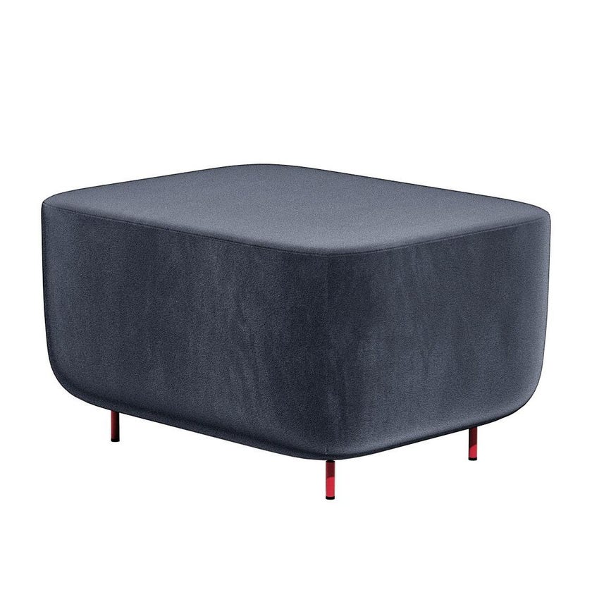 Petit pouf HOFF de Petite Friture, Gris bleu Petit pouf HOFF de Petite Friture, Gris bleu