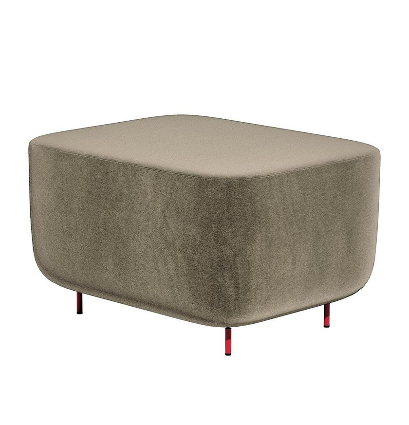 Petit pouf HOFF de Petite Friture, Gris beige