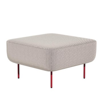 Pouf moyen HOFF de Petite Friture, Gris beige
