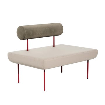 Grand fauteuil HOFF de Petite Friture, Gris beige