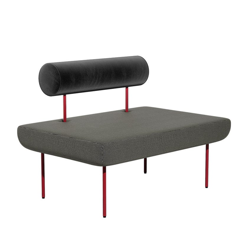 Grand fauteuil HOFF de Petite Friture, Gris noir Grand fauteuil HOFF de Petite Friture, Gris noir