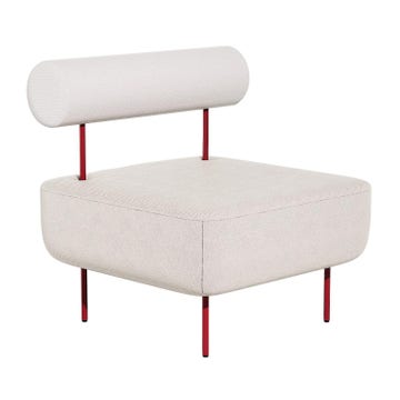 Fauteuil HOFF de Petite Friture, Gris bleu