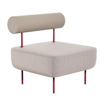 Fauteuil HOFF de Petite Friture, Gris beige