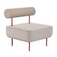 Fauteuil HOFF, Gris beige