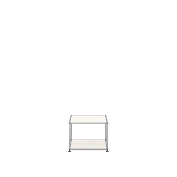 Petite table basse carrée USM Haller M22, Blanc pur