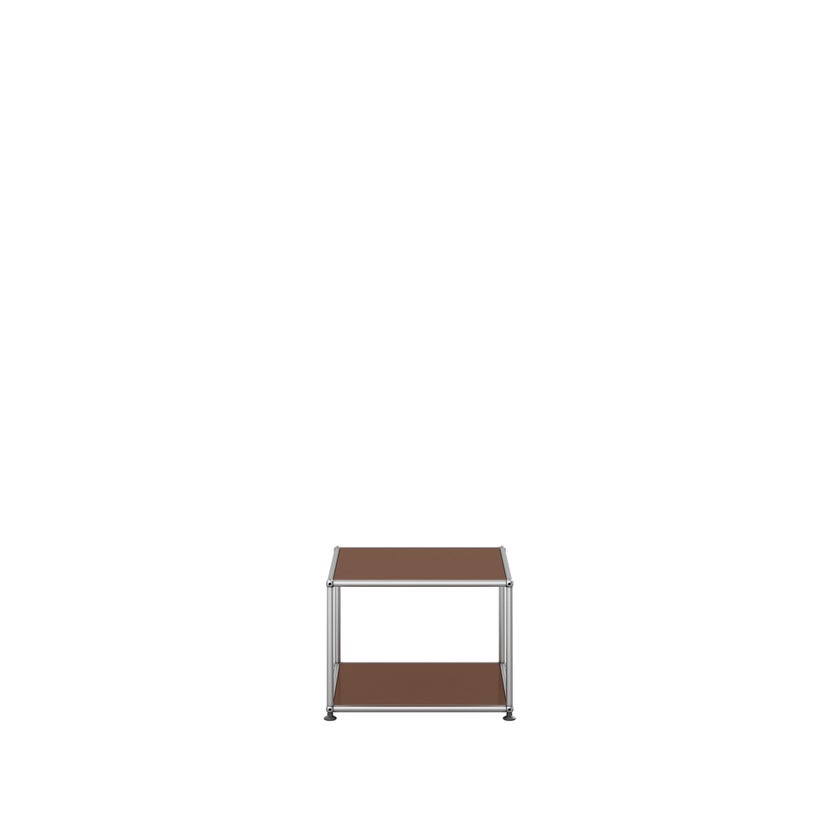 Petite table basse carrée USM Haller M22, Marron USM Petite table basse carrée USM Haller M22, Marron USM