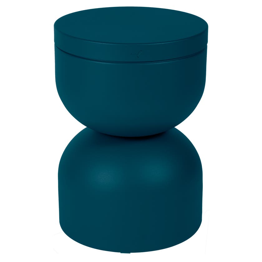 Tabouret PIAPOLO de FERMOB, Bleu acapulco Tabouret PIAPOLO de FERMOB, Bleu acapulco