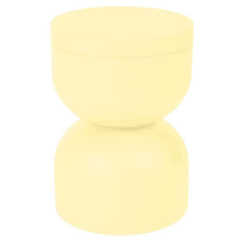 Tabouret PIAPOLO de FERMOB, col Citron givré Tabouret PIAPOLO de FERMOB, col Citron givré