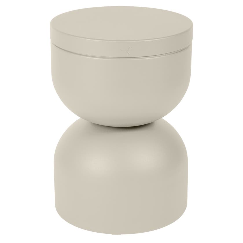 Tabouret PIAPOLO de FERMOB, Gris argile Tabouret PIAPOLO de FERMOB, Gris argile