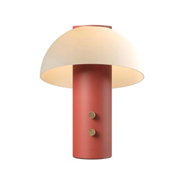 Lampe à poser PICCOLO de Jaune, Avec enceinte, Terracotta