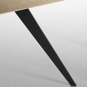 Pied pour table à allonge AISE de TREKU, Laqué noir