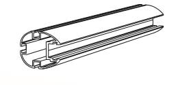 Poteau simple pour Paraflex 2.2M de Umbrosa Poteau simple pour Paraflex 2.2M de Umbrosa