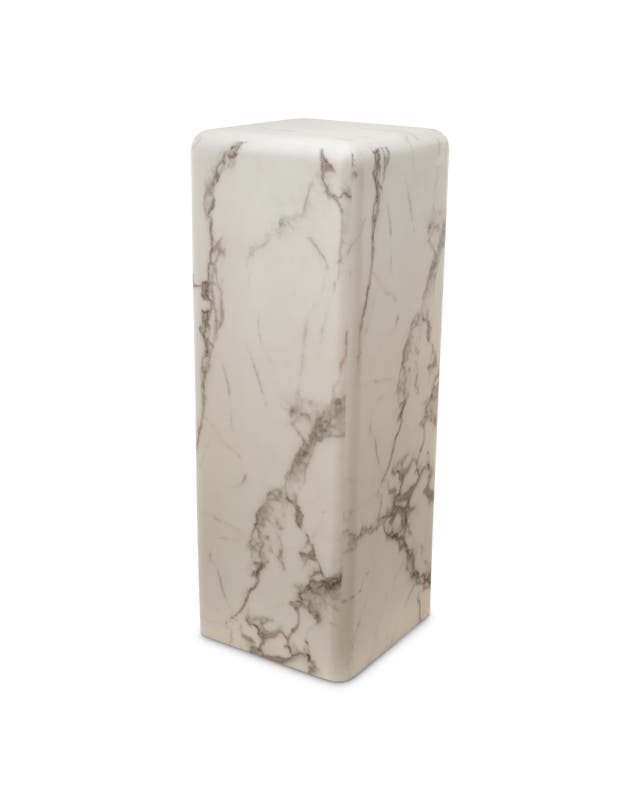 Colonne MARBLE LOOK de Pols Potten, Taille L, Blanc Colonne MARBLE LOOK de Pols Potten, Taille L, Blanc