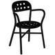 FAUTEUIL PIPE, Noir