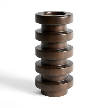 Pisa object - varnished mahogany - espresso